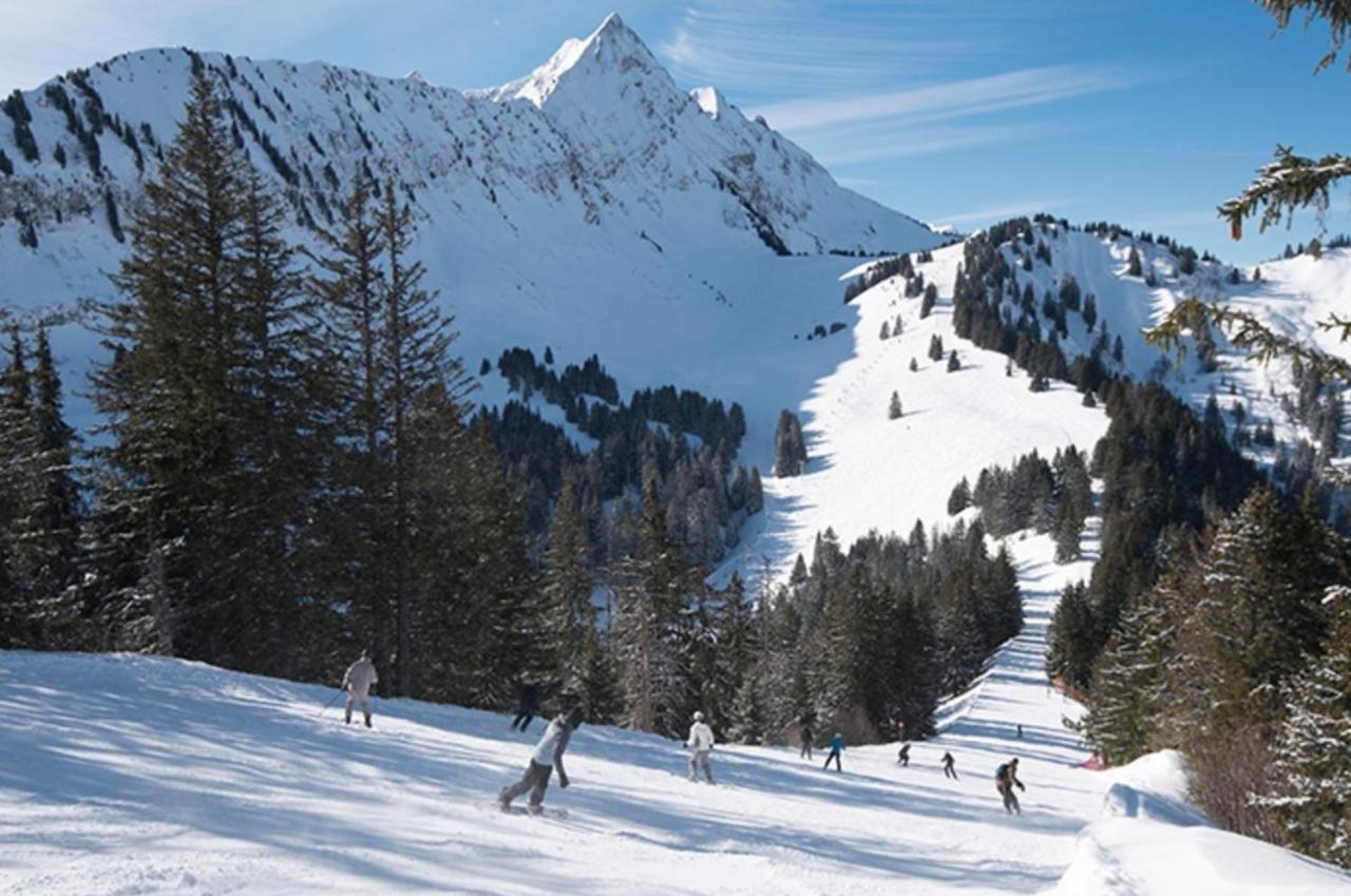 Saint-Jean-dʼAulps Relai S11 Grand Et Lumineux Studio Avec Coin Montagne 4-6 Pers, Wifi, 30M Des Pistes, Grand Balcon, Draps Non Compris מראה חיצוני תמונה