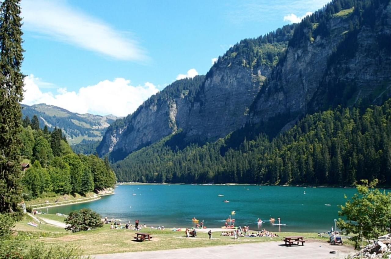 Saint-Jean-dʼAulps Relai S11 Grand Et Lumineux Studio Avec Coin Montagne 4-6 Pers, Wifi, 30M Des Pistes, Grand Balcon, Draps Non Compris מראה חיצוני תמונה