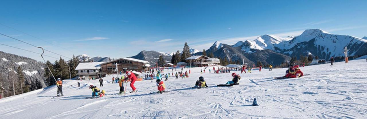 Saint-Jean-dʼAulps Relai S11 Grand Et Lumineux Studio Avec Coin Montagne 4-6 Pers, Wifi, 30M Des Pistes, Grand Balcon, Draps Non Compris מראה חיצוני תמונה